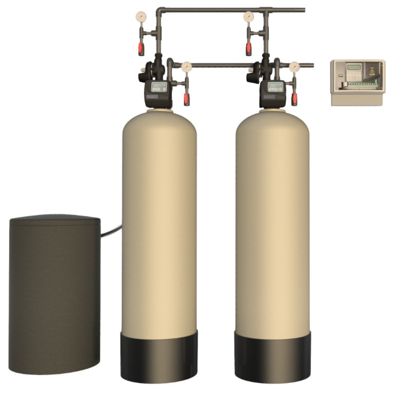 Excalibur commercial duplex water softener